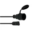 OMNITRONIC Adapterkabel Kaltgeräte/Schutzkontakt 1m