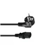 OMNITRONIC Kaltgeräte Netzkabel 3x1,0 3m sw