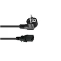 OMNITRONIC Kaltgeräte Netzkabel 3x1,0 3m sw