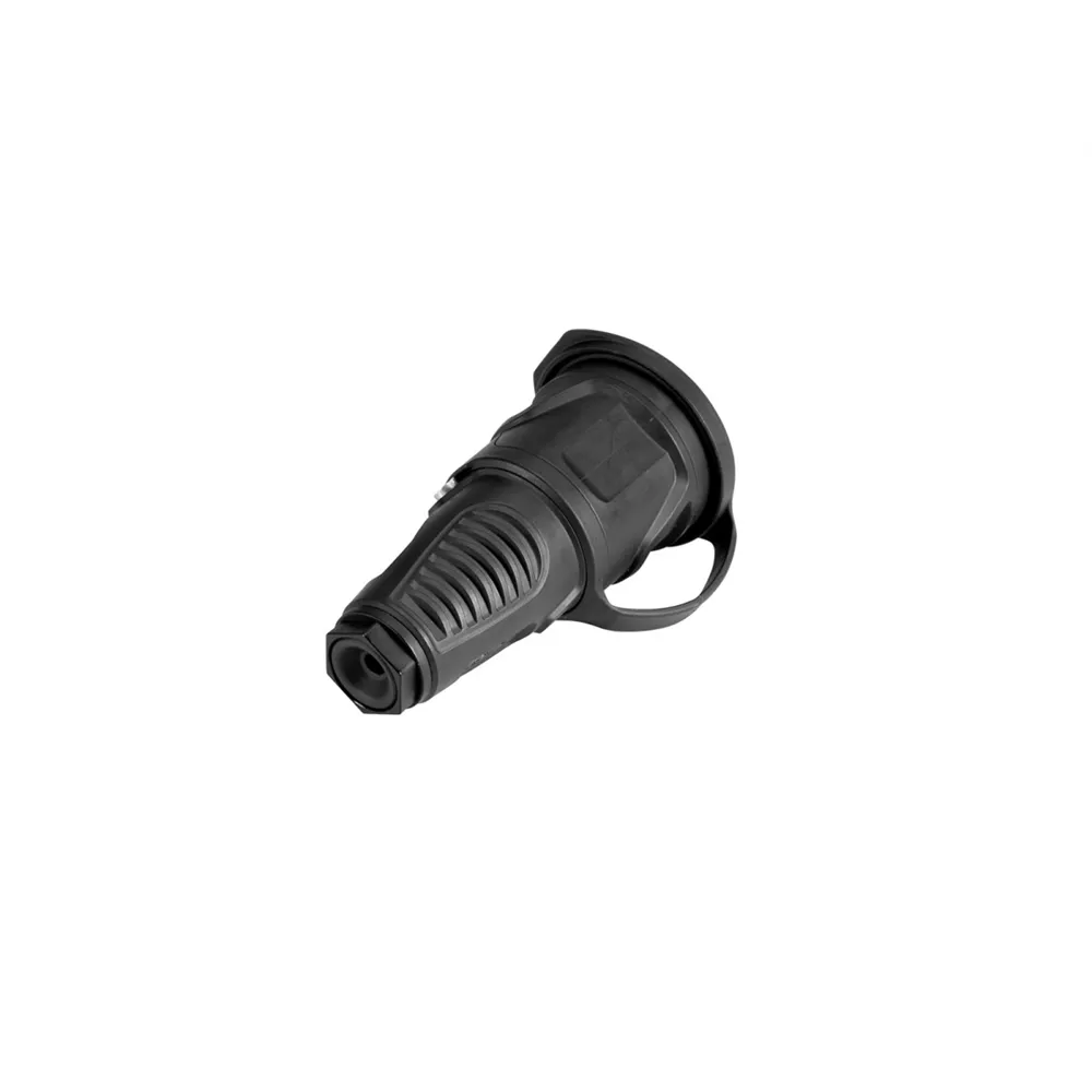 PC ELECTRIC Schutzkontakt Kupplung Gummi sw/bl