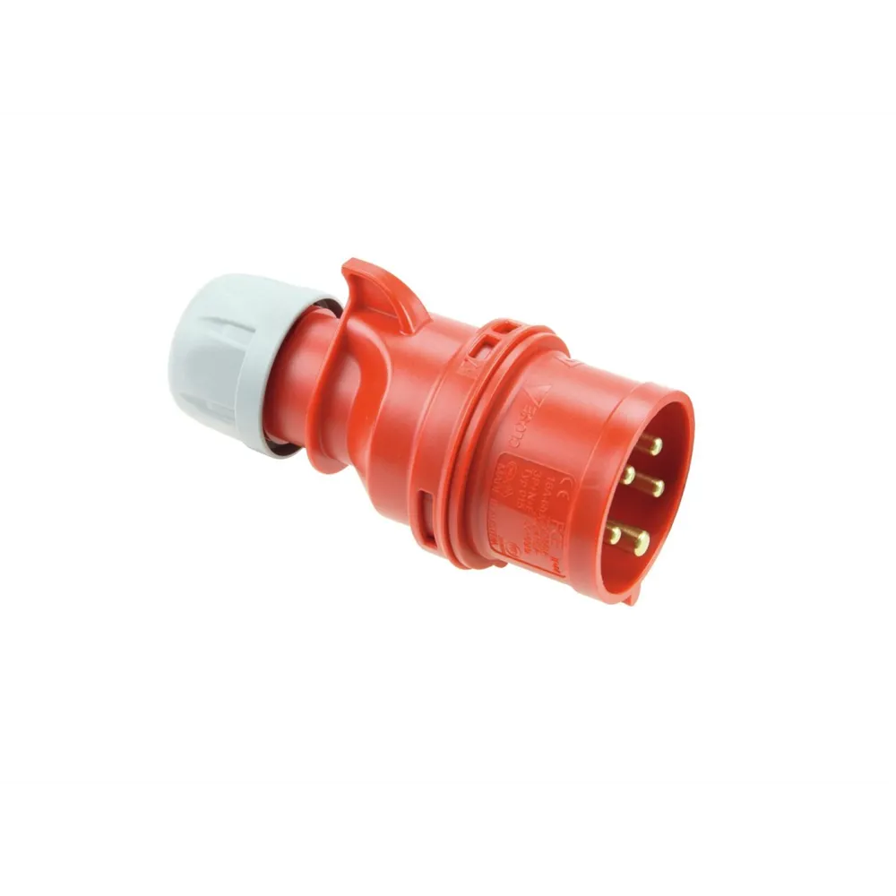 PC ELECTRIC CEE Stecker 16A 5pol rt