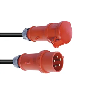 PSSO CEE Verlängerung 32A 5x6 10m rot