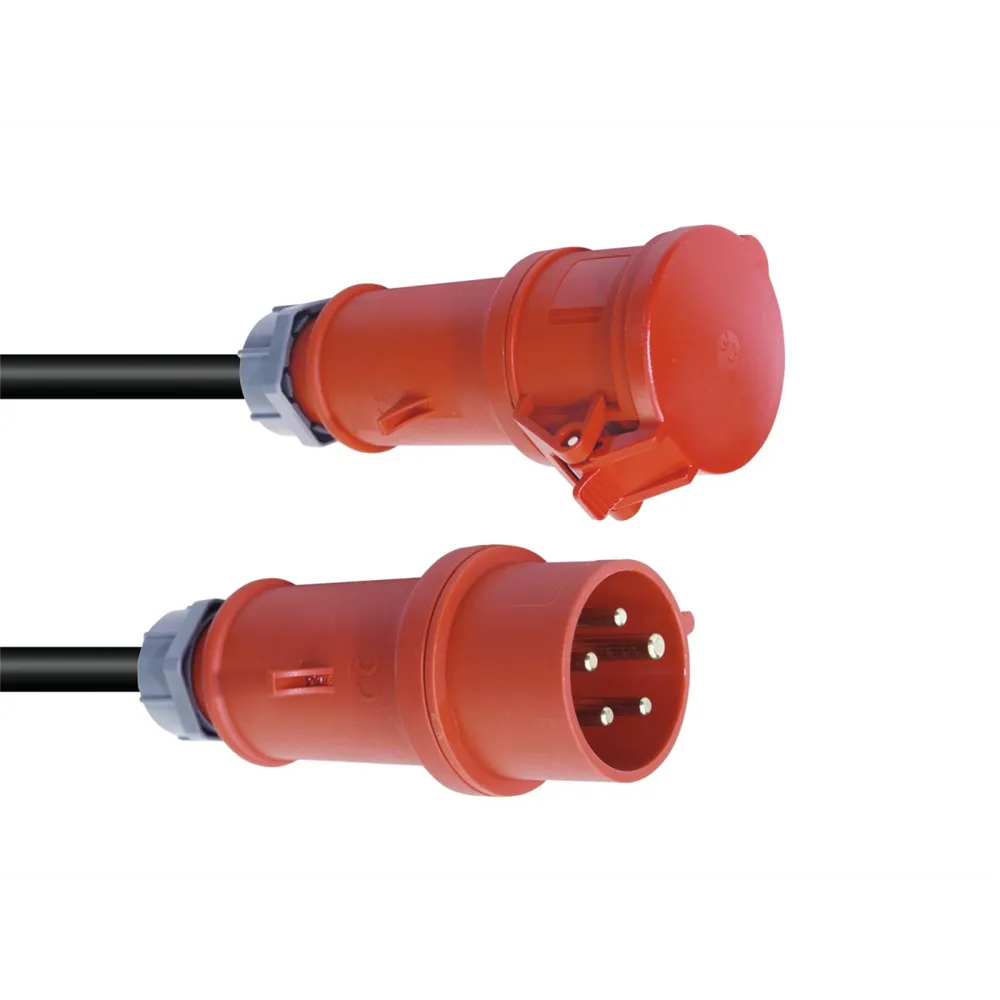 PSSO CEE Verlängerung 32A 5x6 25m rot