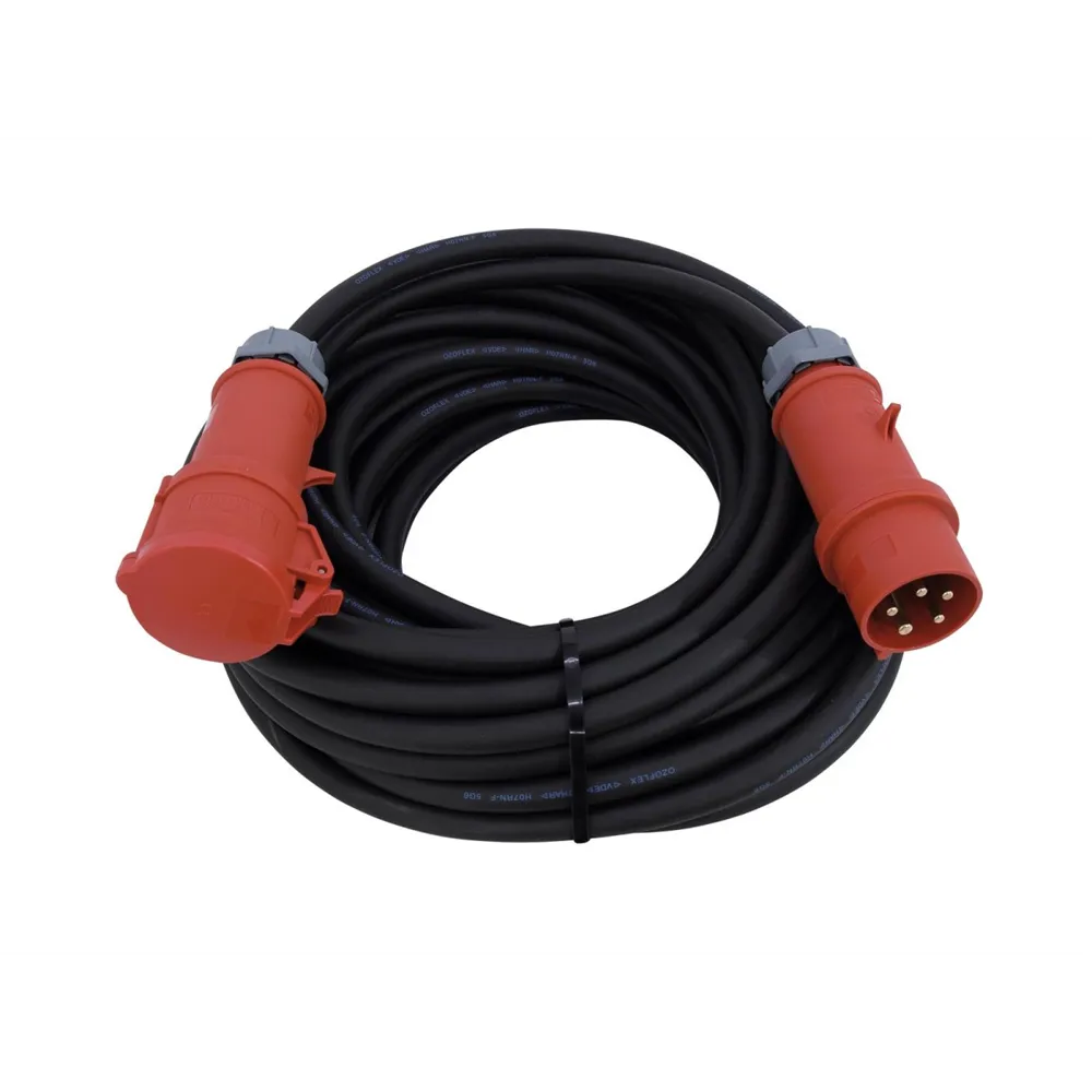 PSSO CEE Verlängerung 32A 5x6 25m rot