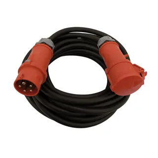 PSSO CEE Verlängerung 32A 5x6 25m rot