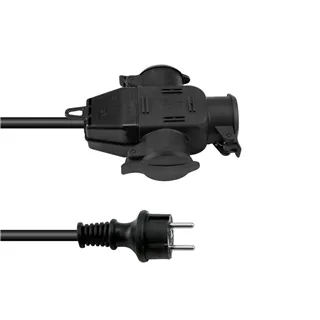 EUROLITE Verlängerung 3x2,5 3m 3-fach