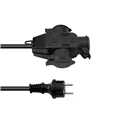 EUROLITE Verlängerung 3x2,5 3m 3-fach