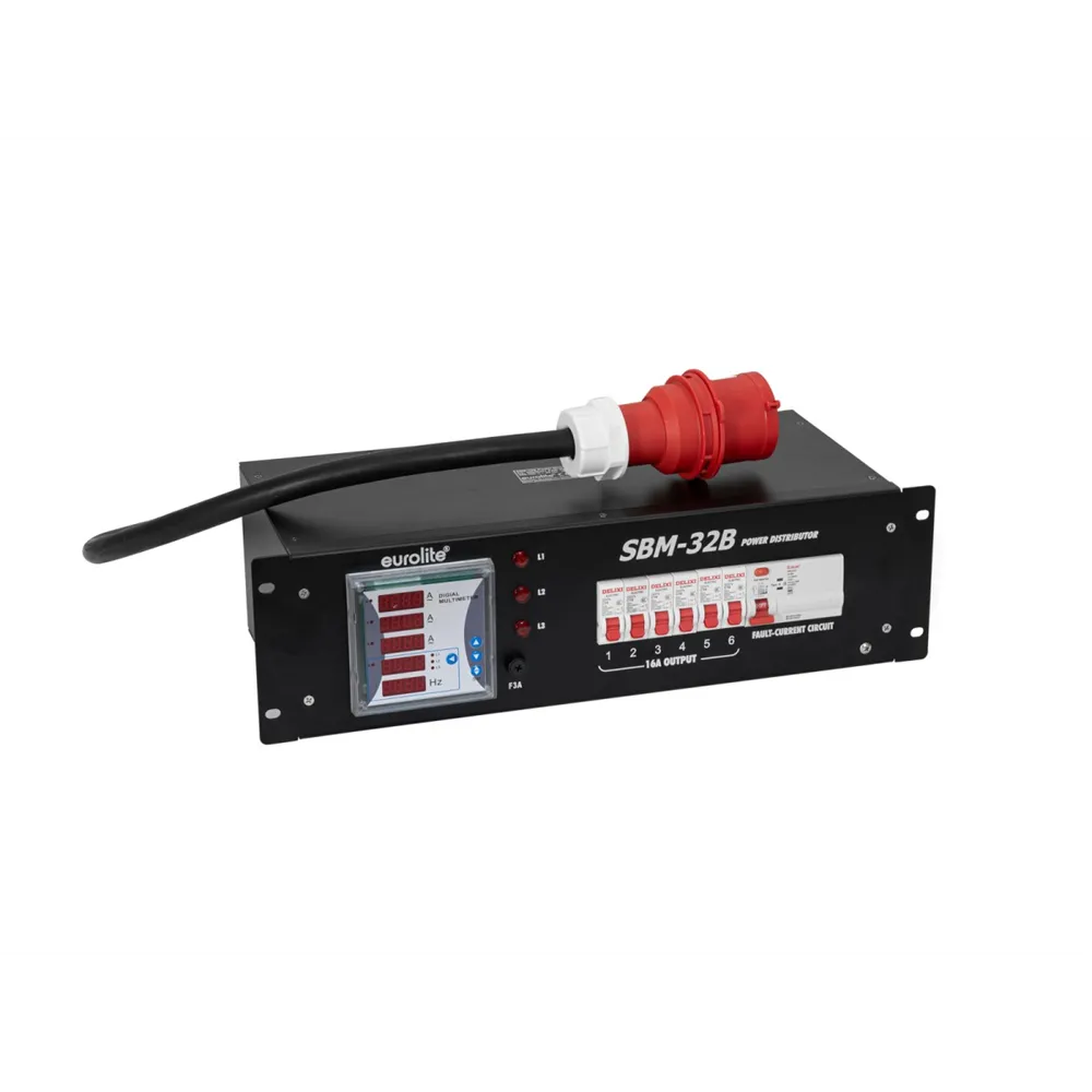 EUROLITE SBM-32B Stromverteiler