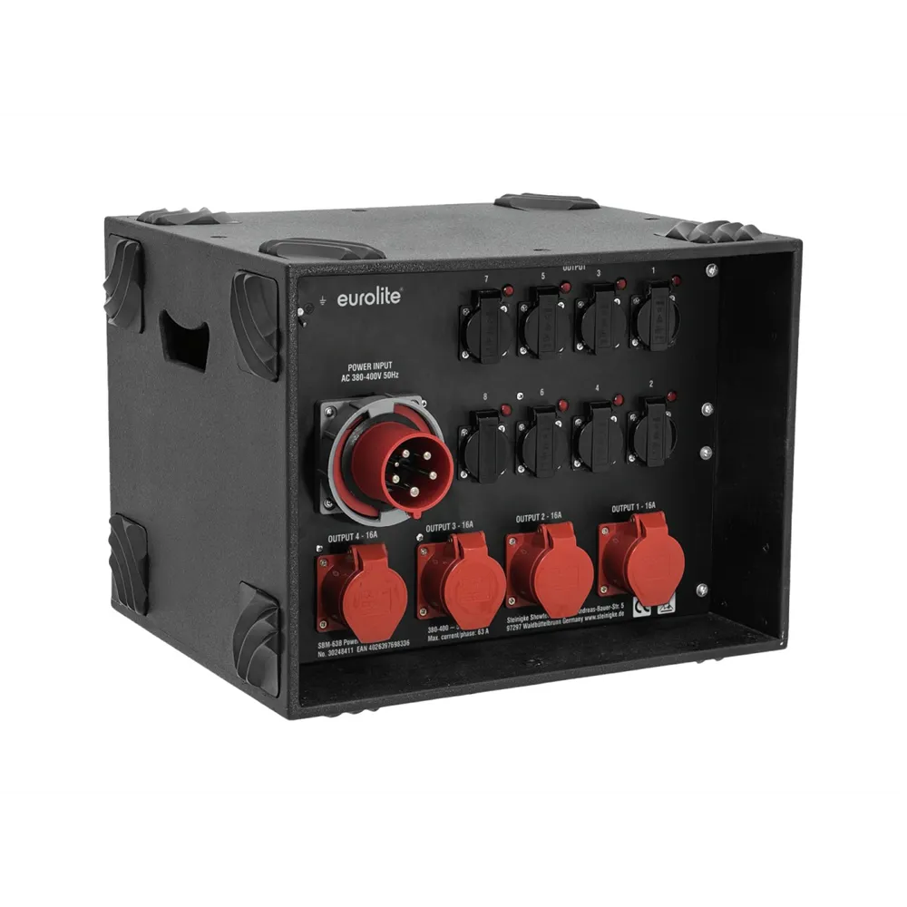 EUROLITE SBM-63B Stromverteiler