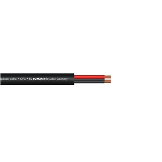 SOMMER CABLE Lautsprecherkabel 2x2,5 100m sw FRNC