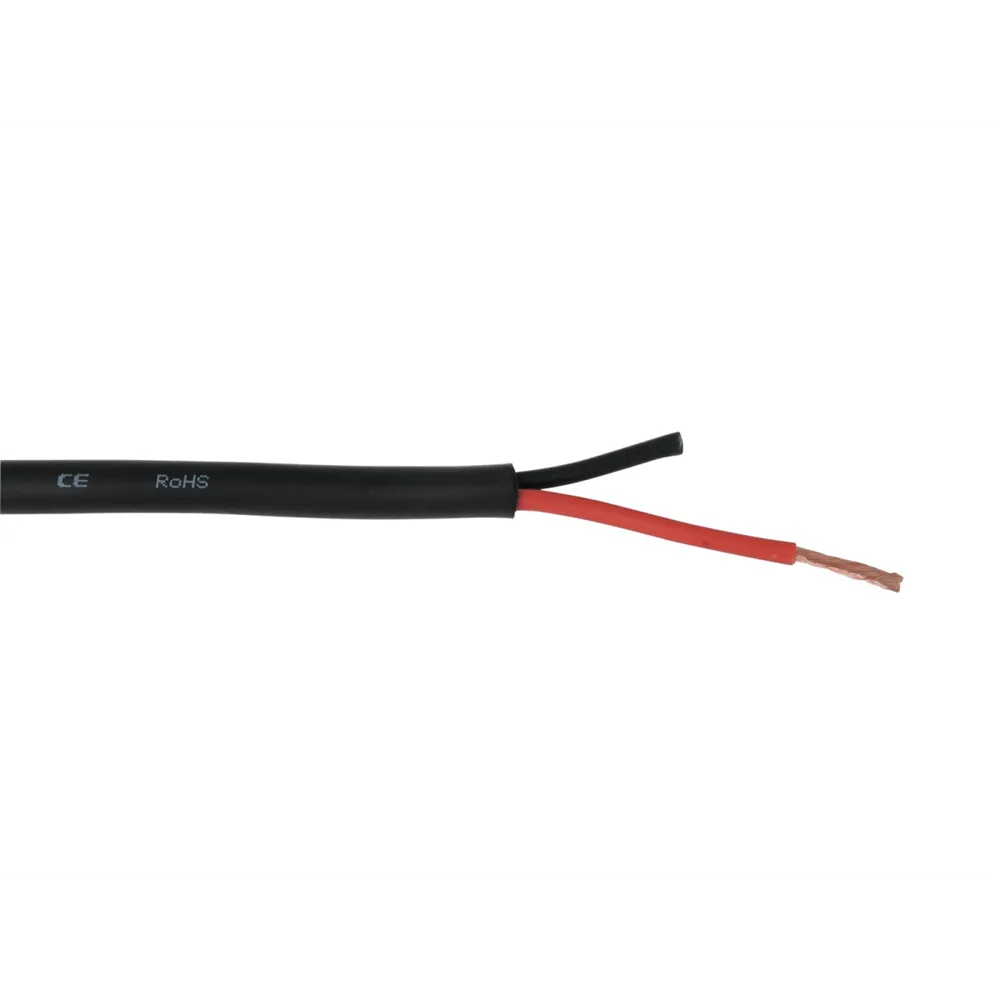 HELUKABEL Lautsprecherkabel 2x4 100m sw