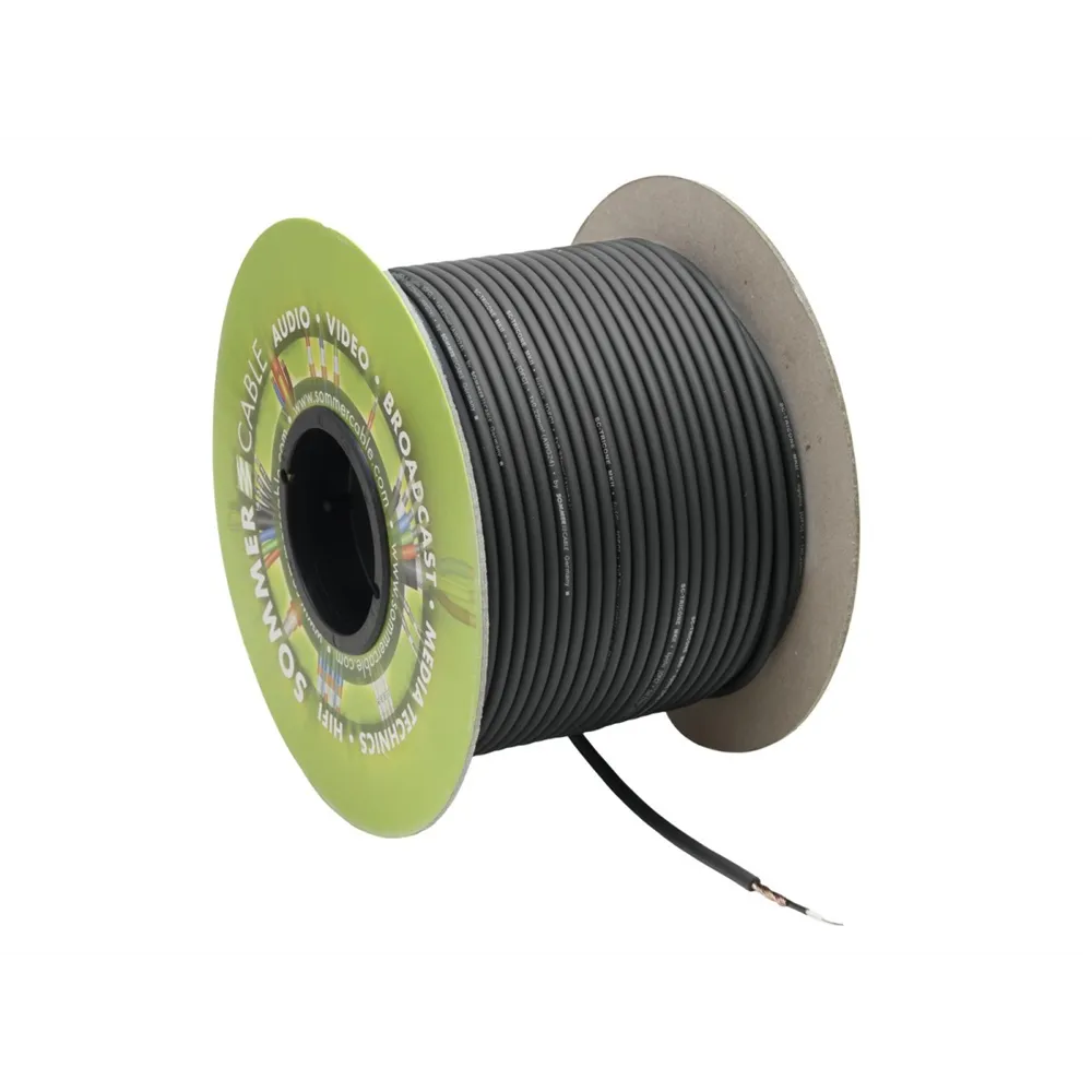 SOMMER CABLE Instrumentenkabel 100m sw Tricone MKII