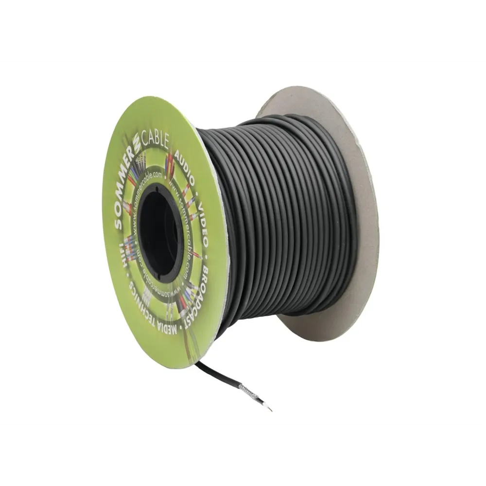 SOMMER CABLE Instrumentenkabel 100m sw Tricone XXL