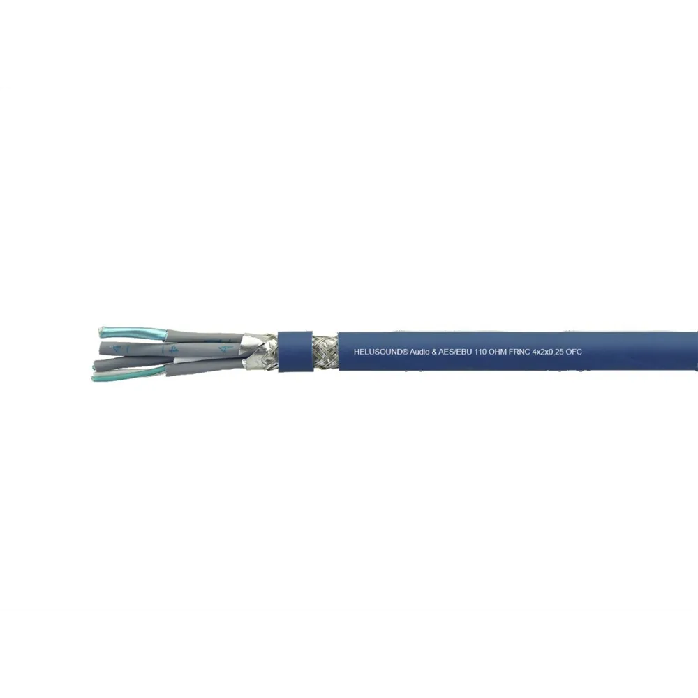 HELUKABEL Audiokabel 4x2x0,25 AES/EBU 100m
