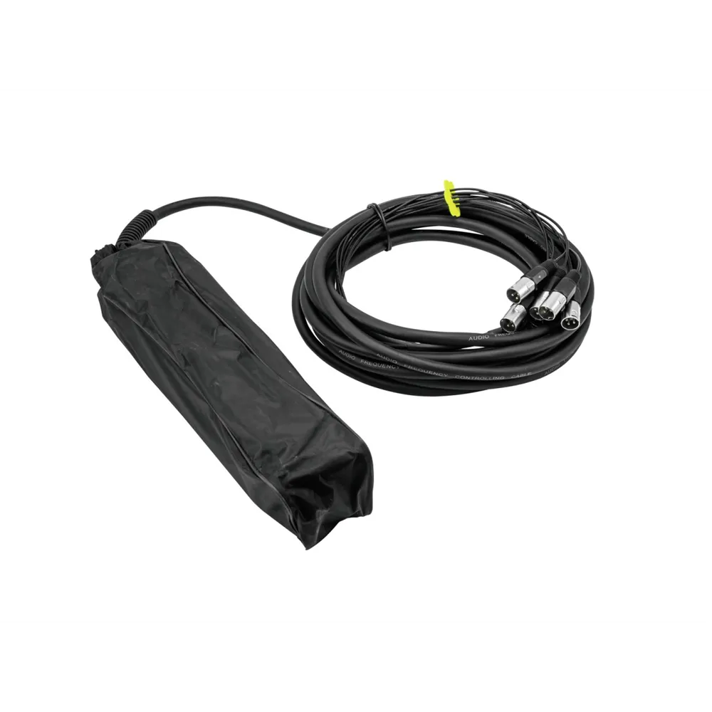 OMNITRONIC Multicore Stagebox MUS-610 6IN 10m
