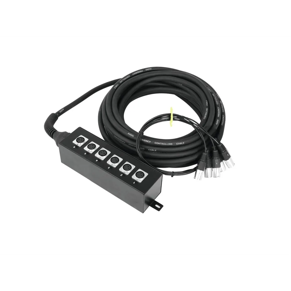 OMNITRONIC Multicore Stagebox 6IN 20m