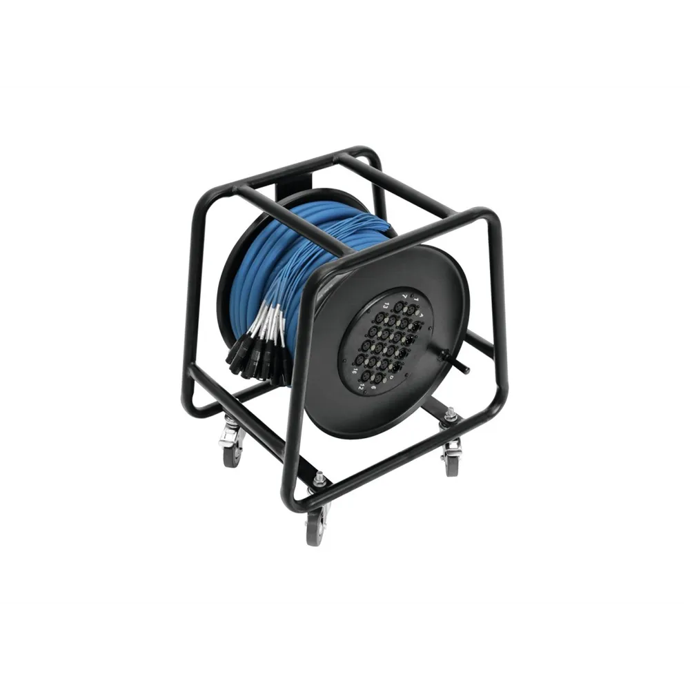 OMNITRONIC Multicore Stagebox 16/4 30m Trommel