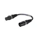 SOMMER CABLE Adapterkabel 3pol XLR(M)/5pol XLR(F) sw