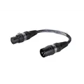 SOMMER CABLE Adapterkabel 3pol XLR(M)/5pol XLR(F) sw