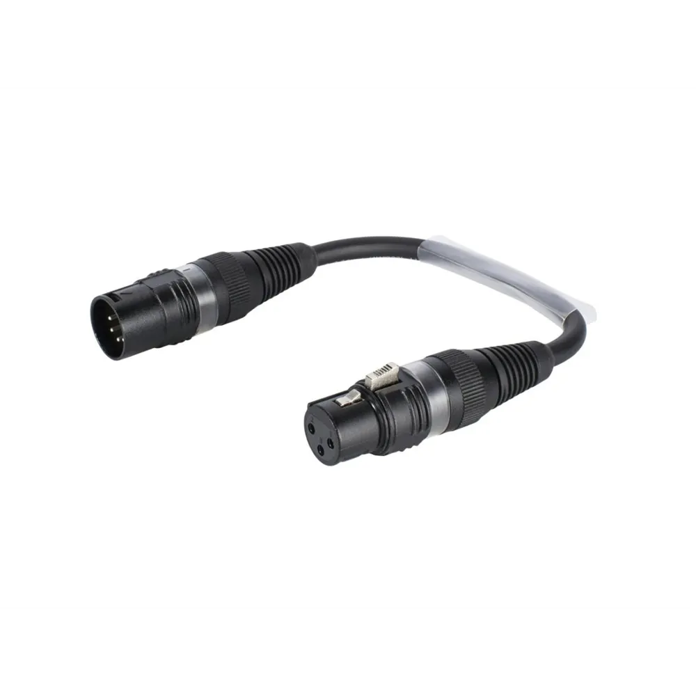 SOMMER CABLE Adapterkabel 3pol XLR(F)/5pol XLR(M)0,15m