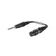 SOMMER CABLE Adapterkabel XLR(F)/Klinke stereo 0,15m