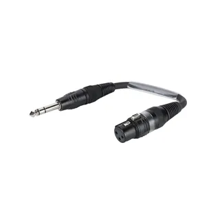 SOMMER CABLE Adapterkabel XLR(F)/Klinke stereo 0,15m