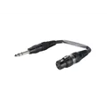 SOMMER CABLE Adapterkabel XLR(F)/Klinke stereo 0,15m