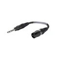 SOMMER CABLE Adapterkabel XLR(M)/Klinke stereo 0,15m