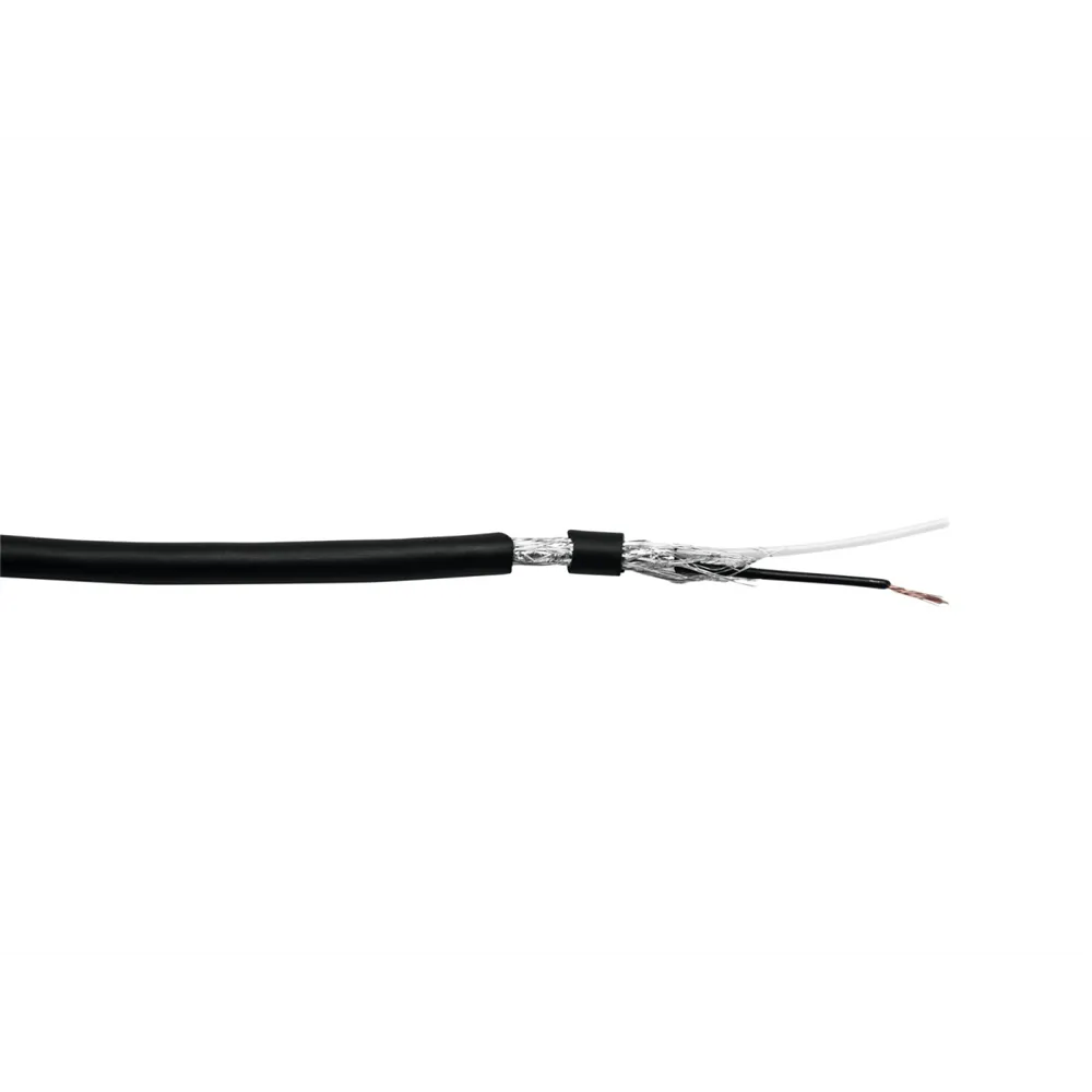 EUROLITE DMX Kabel 2x0,22 100m sw