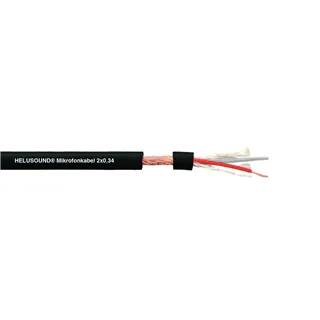 HELUKABEL DMX Kabel 2x0,34 100m sw