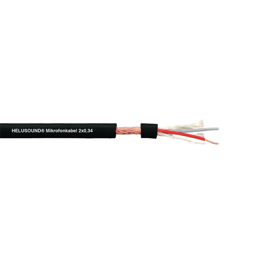 HELUKABEL DMX Kabel 2x0,34 100m sw
