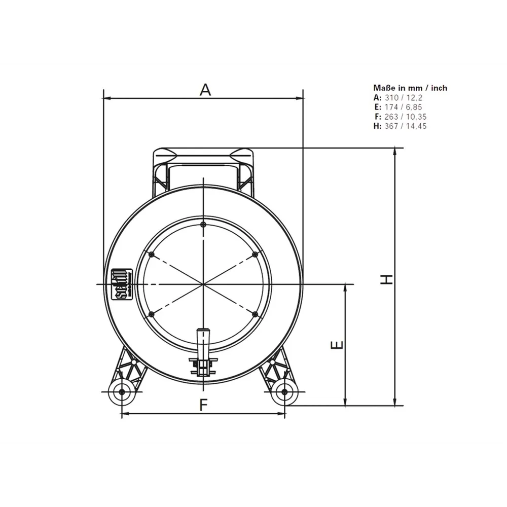 SCHILL Kabeltrommel GT 310.SO
