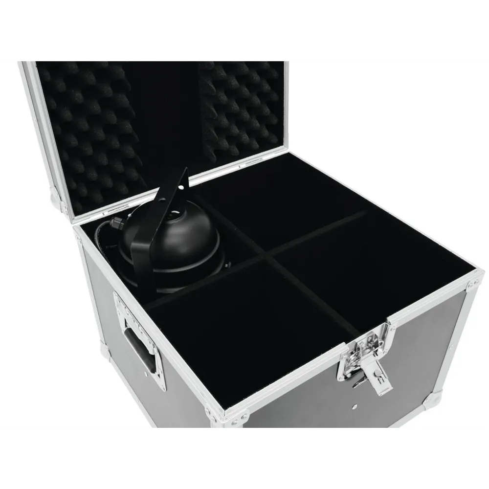 ROADINGER Flightcase EP-56 4xPAR-56 Spot lang
