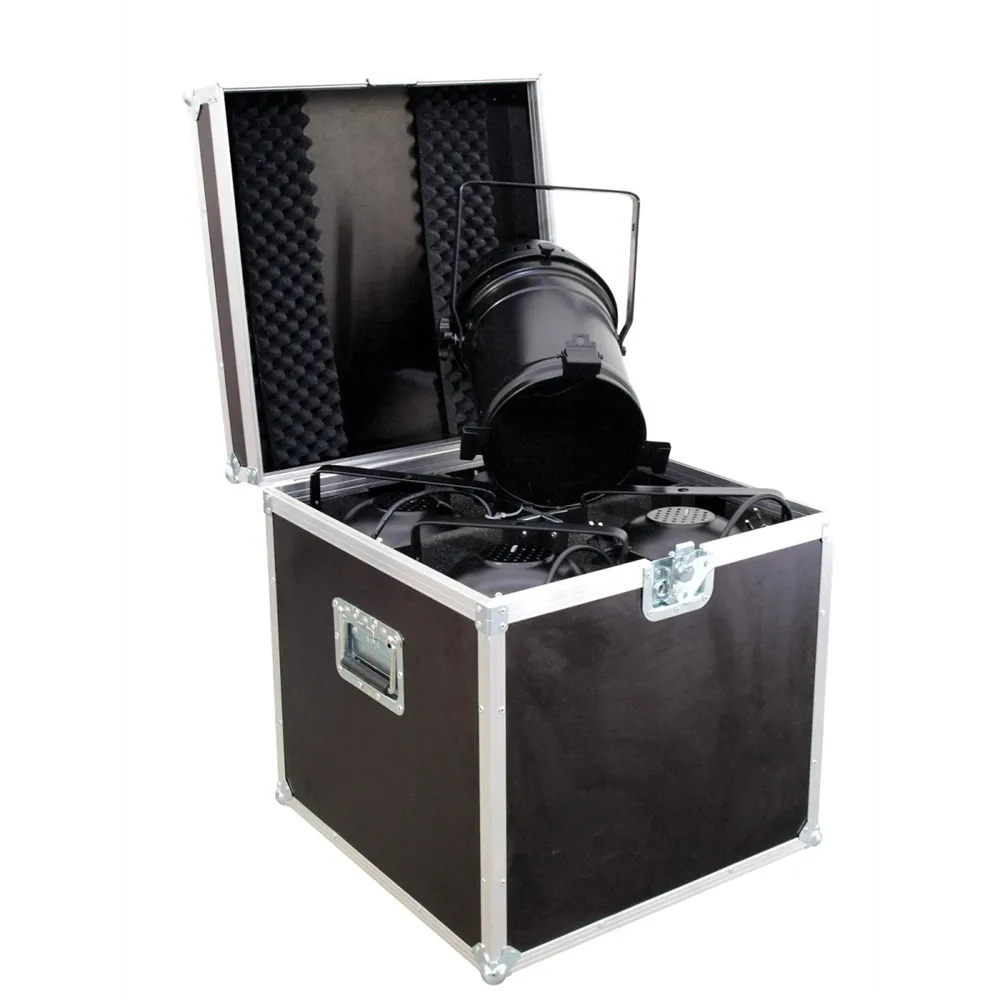 ROADINGER Flightcase 4x PAR-64 Spot lang