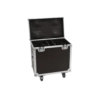 ROADINGER Flightcase 2x TMH-X12 mit Rollen