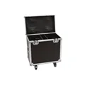 ROADINGER Flightcase 2x TMH-X12 mit Rollen