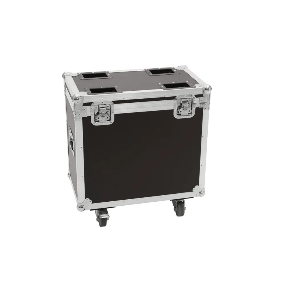ROADINGER Flightcase 2x TMH-X12 mit Rollen