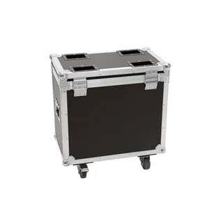 ROADINGER Flightcase 2x TMH-X12 mit Rollen