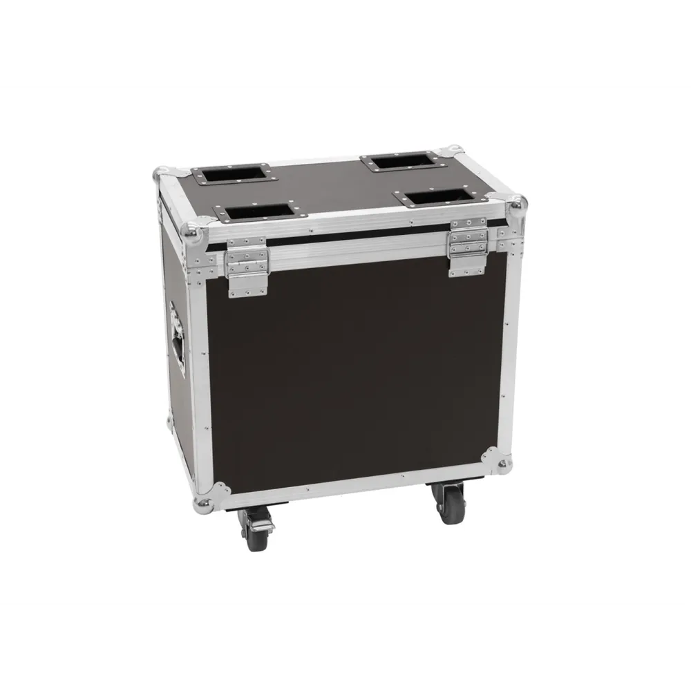 ROADINGER Flightcase 2x TMH-X12 mit Rollen