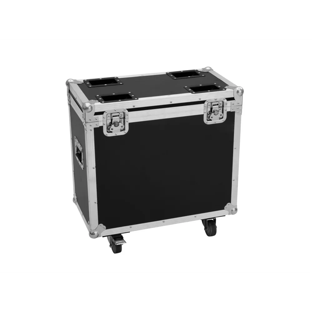 ROADINGER Flightcase 2x TMH-S200 mit Rollen