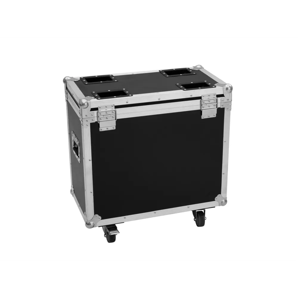 ROADINGER Flightcase 2x TMH-S200 mit Rollen