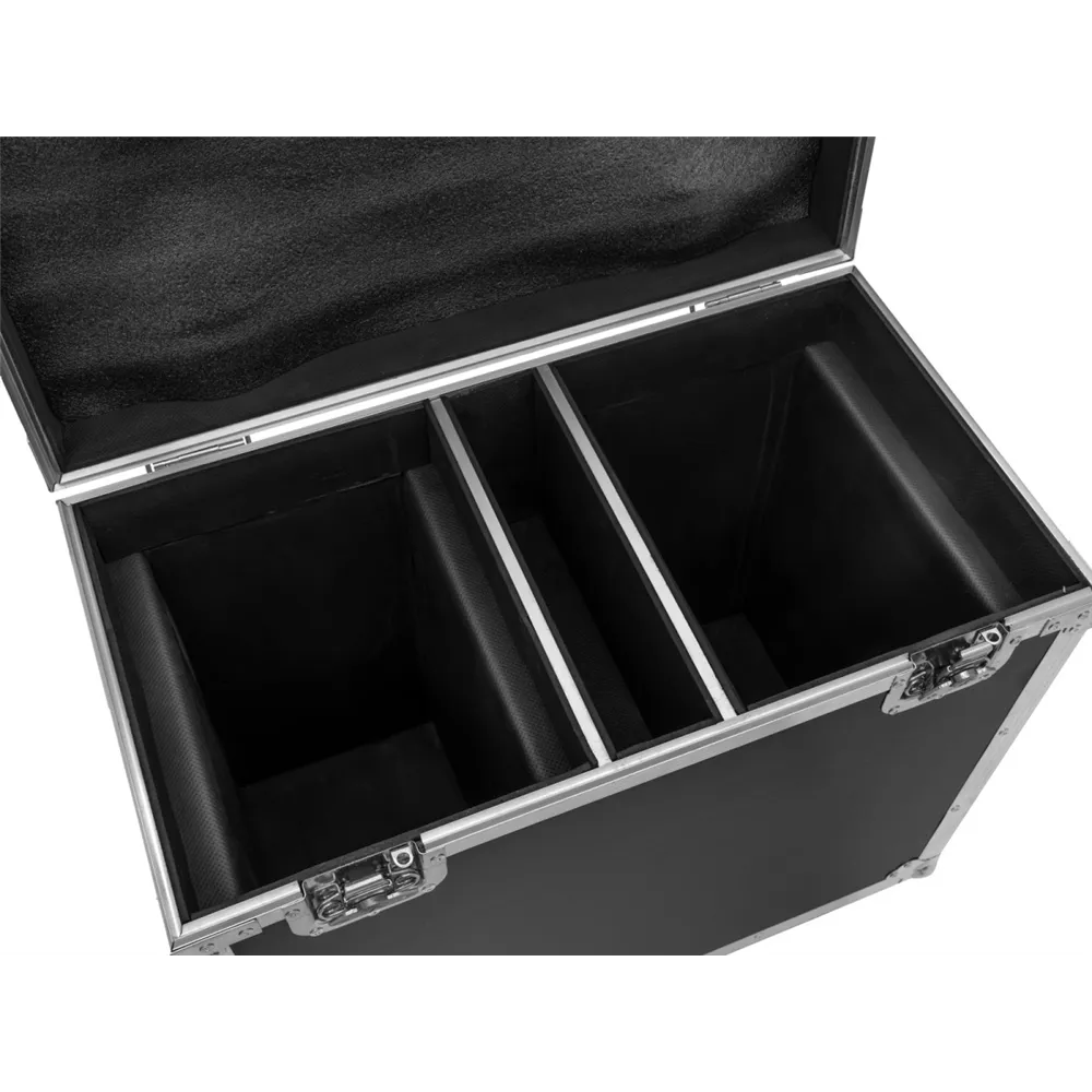 ROADINGER Flightcase 2x TMH-S200 mit Rollen
