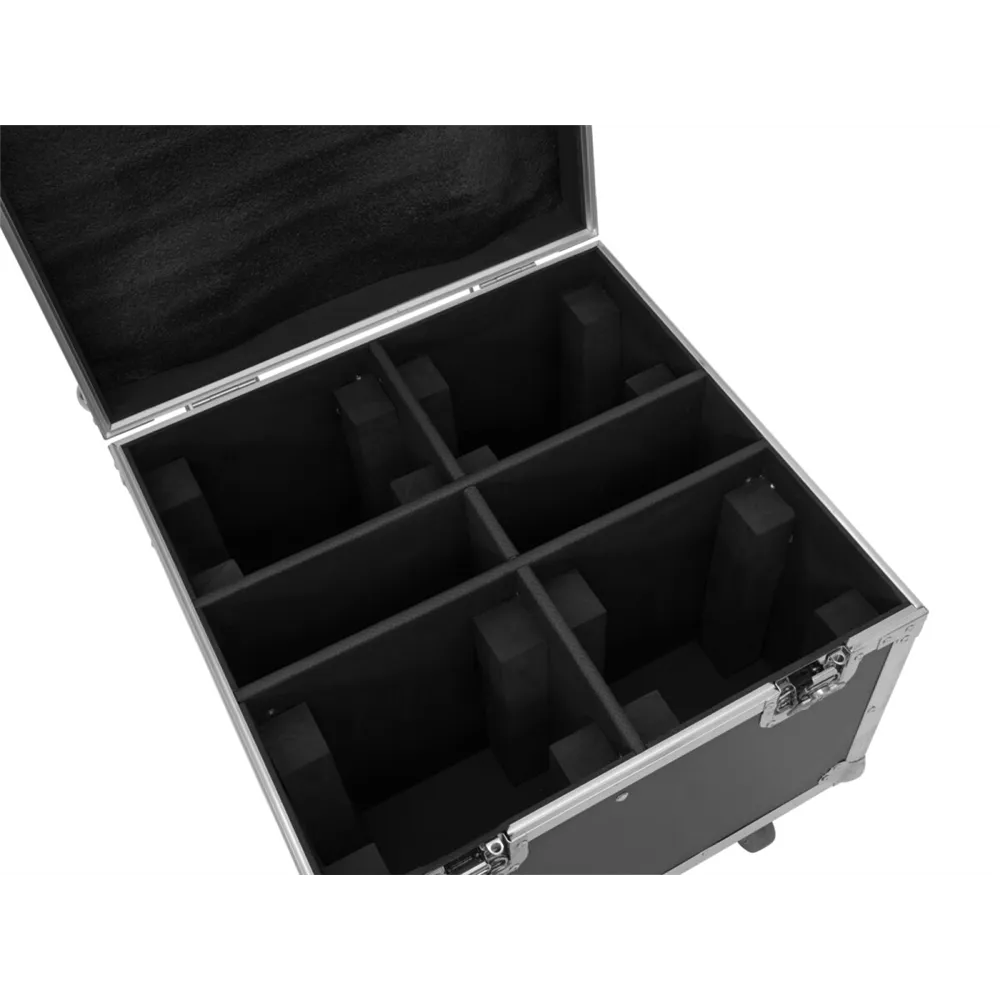 ROADINGER Flightcase 4x TMH-S90/H90/B90