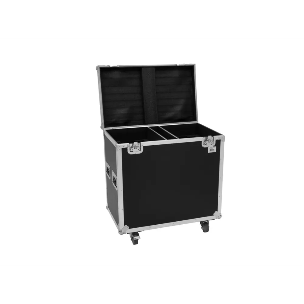 ROADINGER Flightcase 2x TMH BSW-380 mit Rollen