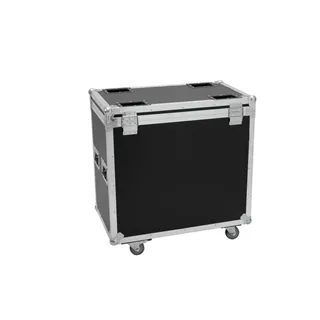 ROADINGER Flightcase 2x TMH BSW-380 mit Rollen