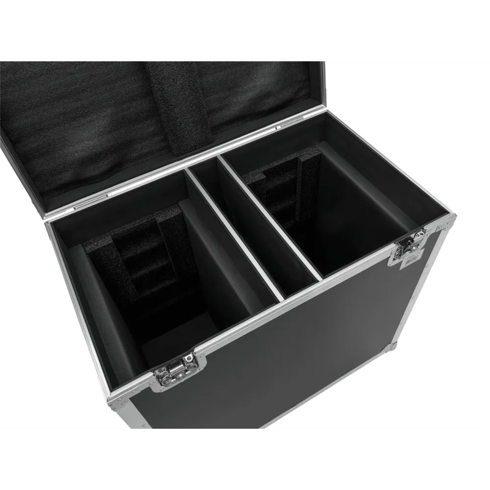 ROADINGER Flightcase 2x TMH BSW-380 mit Rollen
