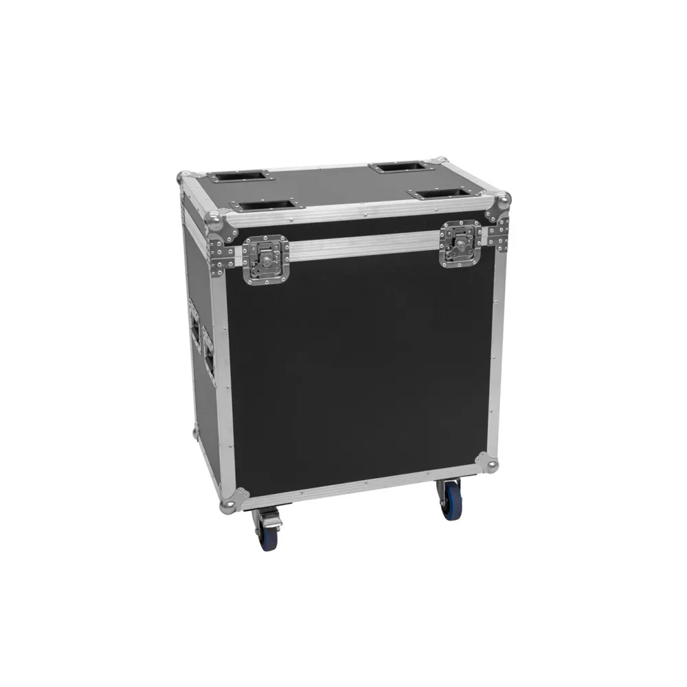 ROADINGER Flightcase 2x TMH-S400 mit Rollen