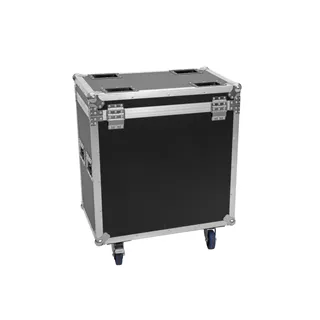 ROADINGER Flightcase 2x TMH-S400 mit Rollen