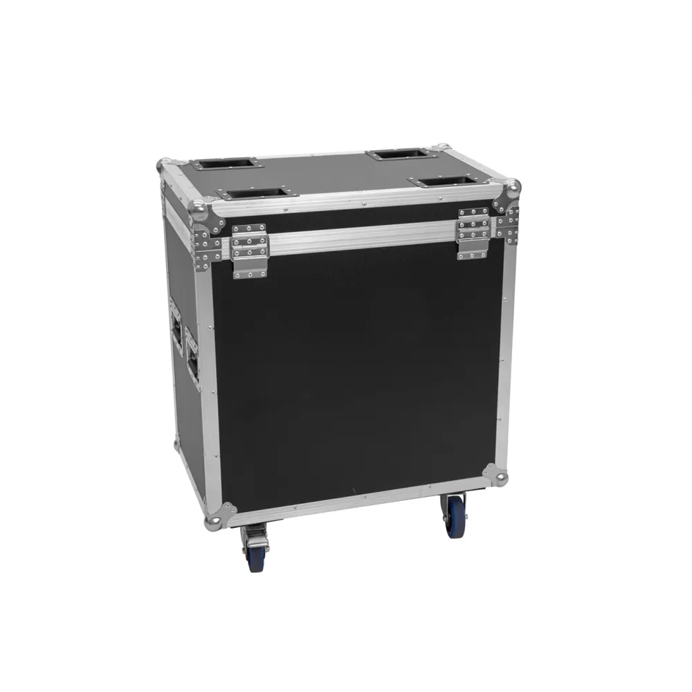 ROADINGER Flightcase 2x TMH-S400 mit Rollen