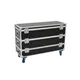 ROADINGER Flightcase 12x LED-Leiste mit Rollen